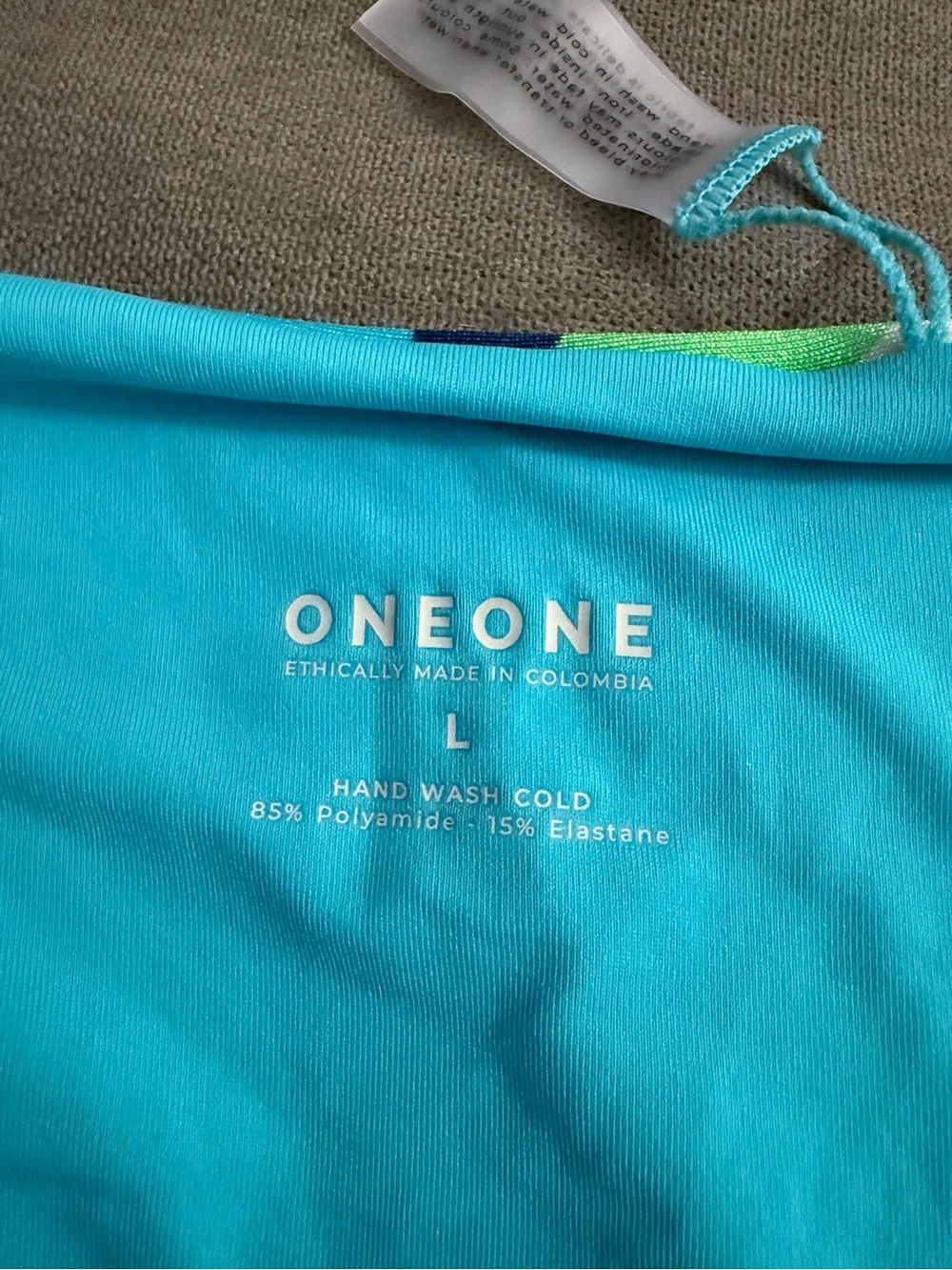 ONEONE Women's Turquoise Bikini bottoms - L